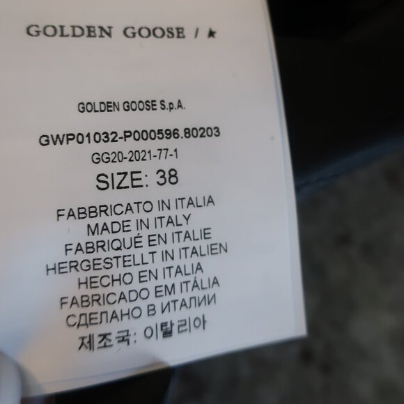 Golden Goose Daris GWP01032-P000596.80203 Star Windbreaker Jacket 38 US/XXS - Picture 10 of 12